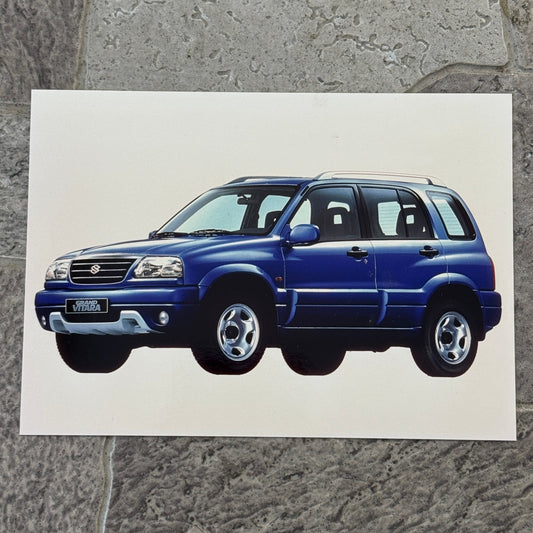 Suzuki Grand Vitara Factory Press Photo Photograph Suzuki Sidekick German