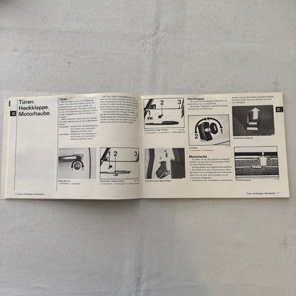 1983 Saab 99 Owners Manual Instruction Book Guide GERMAN