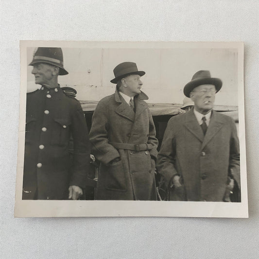 Press Photo Photograph Racing Driver Kaye Don Criminal Trial Manslaughter 1934