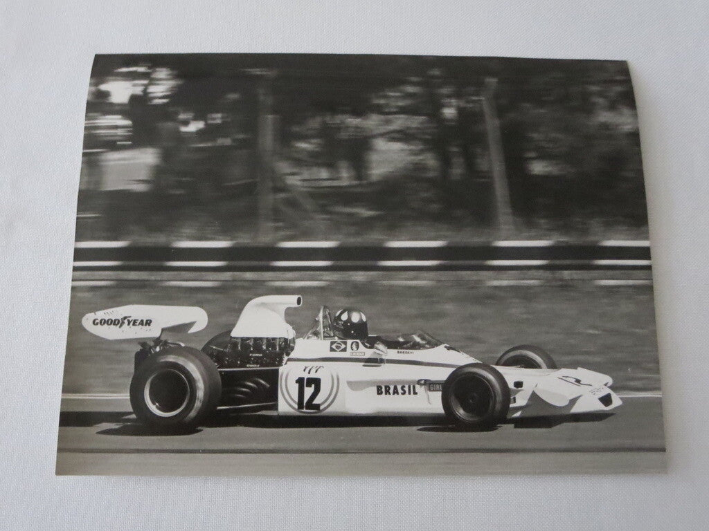 Vintage 1973 Argentine Grand Prix Racing Photograph Photo Wilson Fittipaldi 