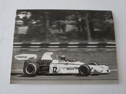 Vintage 1973 Argentine Grand Prix Racing Photograph Photo Wilson Fittipaldi 