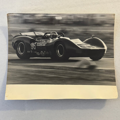Vintage CanAm Racing Photo Lola T70 Mk IIIB Car Motorsport Can Am Race