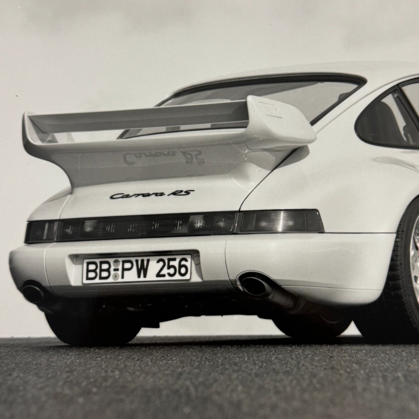 Porsche 911 Carrera RS Car Factory Press Photo Photograph Print Vintage