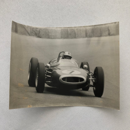 Vintage Solitude Grand Prix Racing Photo Photograph Bruce McLaren Cooper 1961