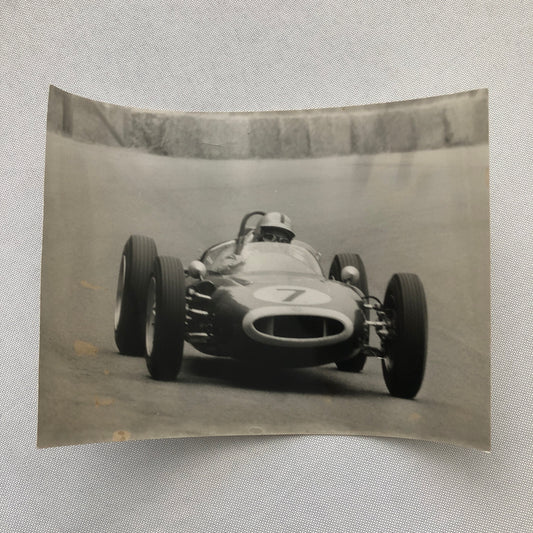 Vintage Solitude Grand Prix Racing Photo Photograph Bruce McLaren Cooper 1961