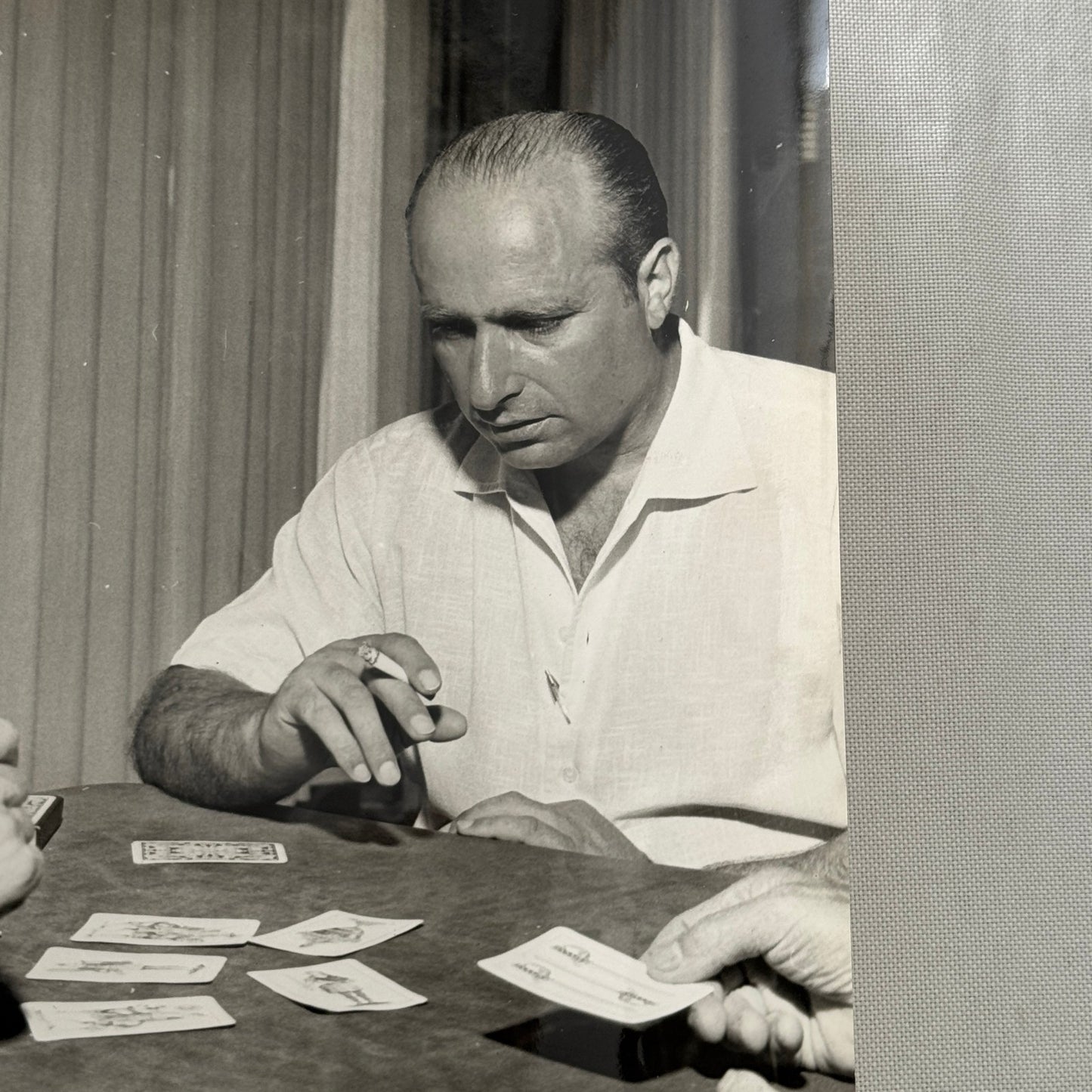 Juan Manuel Fangio Retirement Vacation Holiday Italian Press Photo F1 Racing