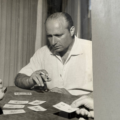 Juan Manuel Fangio Retirement Vacation Holiday Italian Press Photo F1 Racing