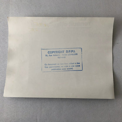 Vintage 1975 Formula 2 F2 Racing Photo Photograph Magny Cours JP Jabouille