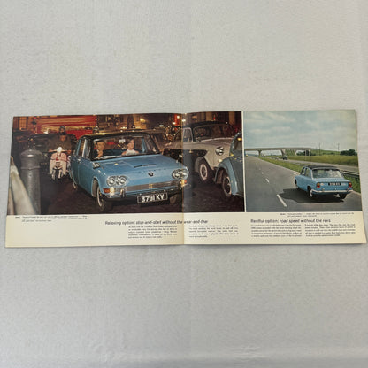 Triumph 2000 Car Sales Brochure Catalog Vintage Advertising