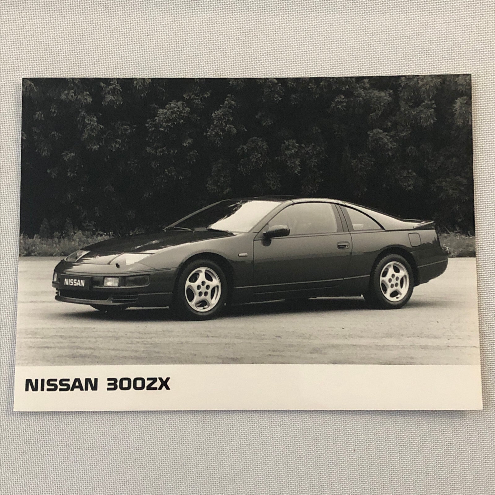 Nissan 300ZX Car Factory Press Photo Photograph 300 ZX