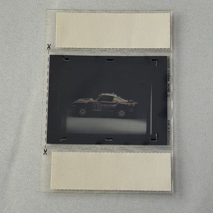 Porsche 959 Paris Dakar Rally Museum Archive Factory Photo Slide Transparency