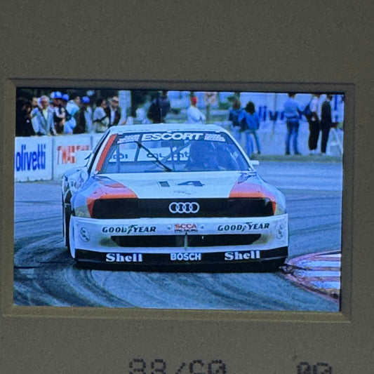 Audi 200 Quattro Trans Am Racing Car 35mm Slide Vintage