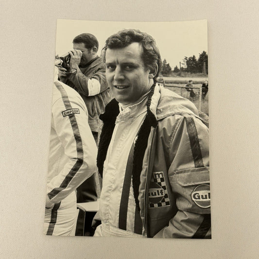 Vintage Racing Photo Jacky Ickx 1969 1000KM Race Motorsport Photograph