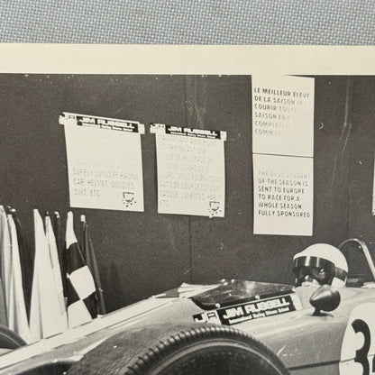 Vintage Car Racing Photo Circuit Mont Tremblant Quebec Jim Russell Photograph