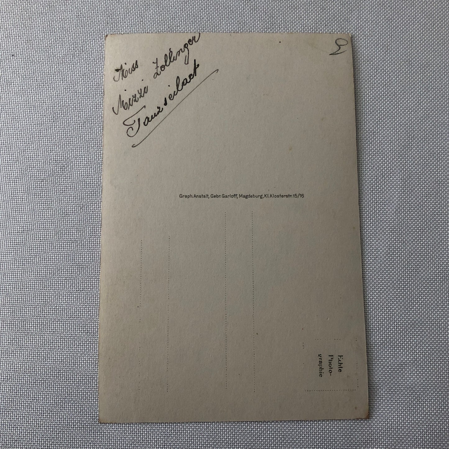 Circus Performer Real Photo Postcard RPPC Post Card Vintage Photograph