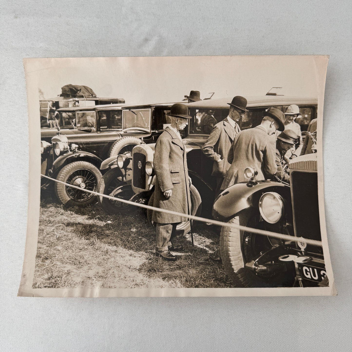 Press Photo Photograph Pegasus Club Car Rally Rallye Lawyers Race Lawyer 1933