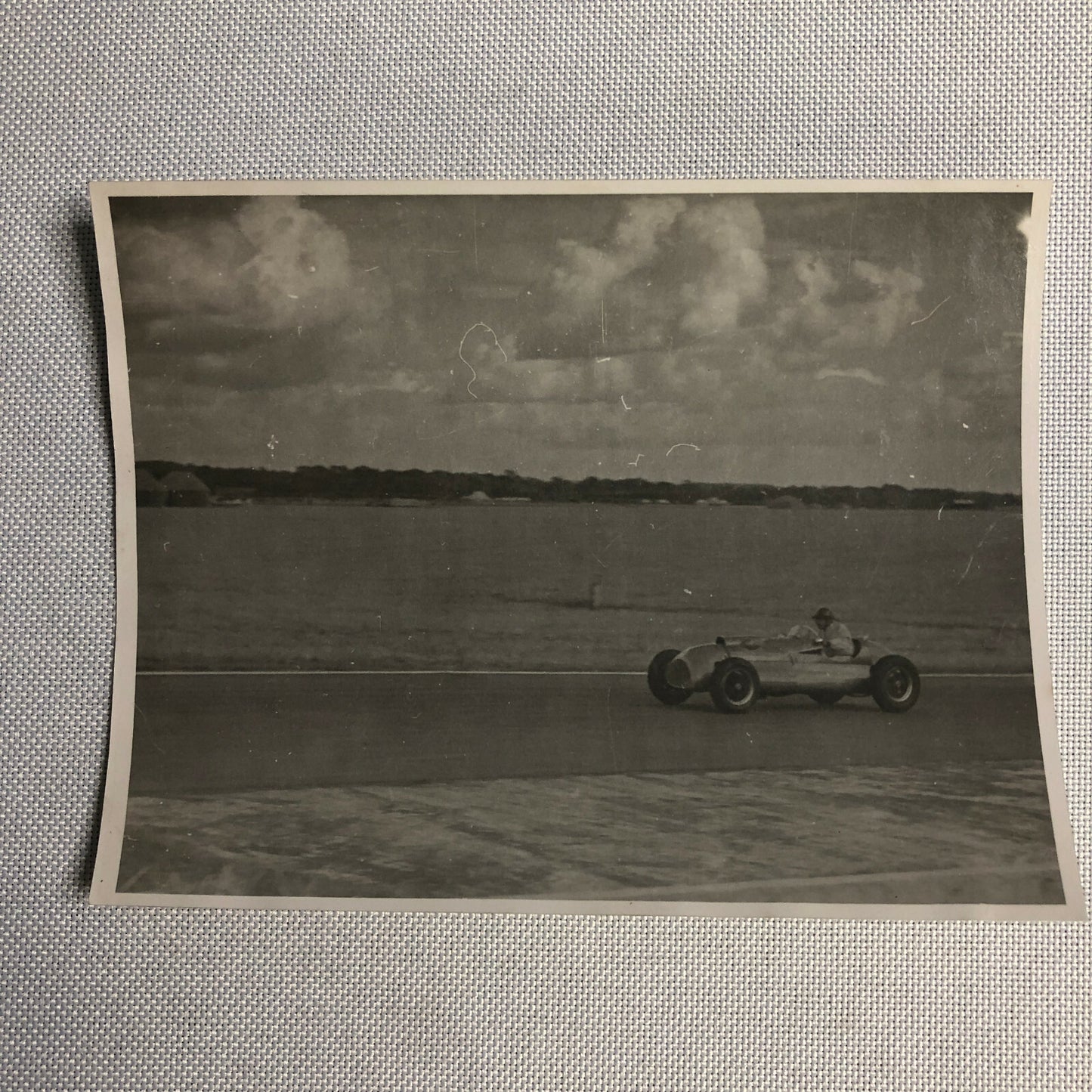 Vintage Racing Car Photo Photograph Print UK Bristol Cooper Car ? 