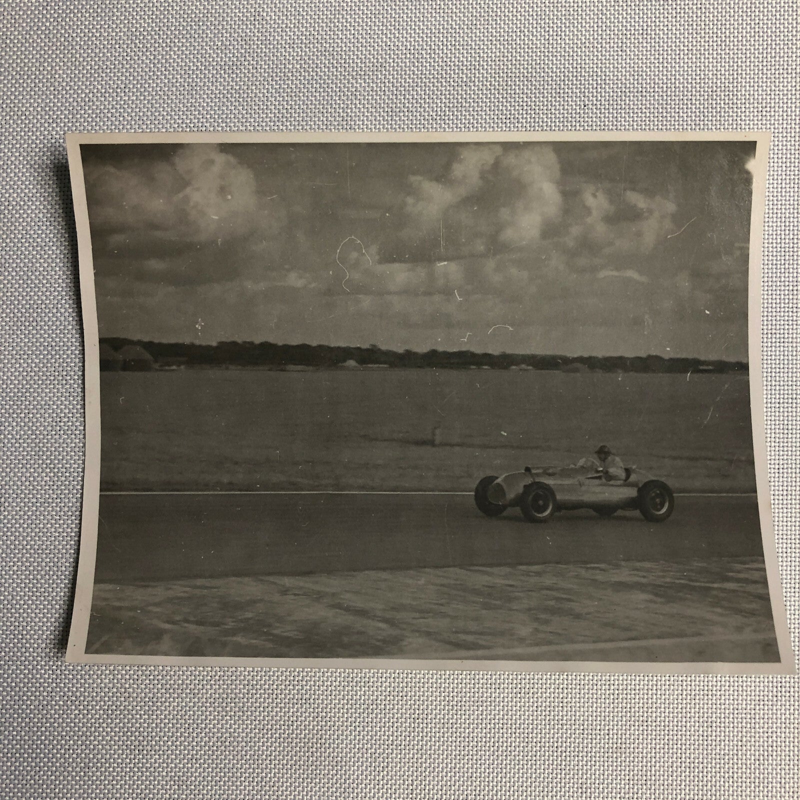Vintage Racing Car Photo Photograph Print UK Bristol Cooper Car ? 