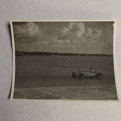 Vintage Racing Car Photo Photograph Print UK Bristol Cooper Car ? 