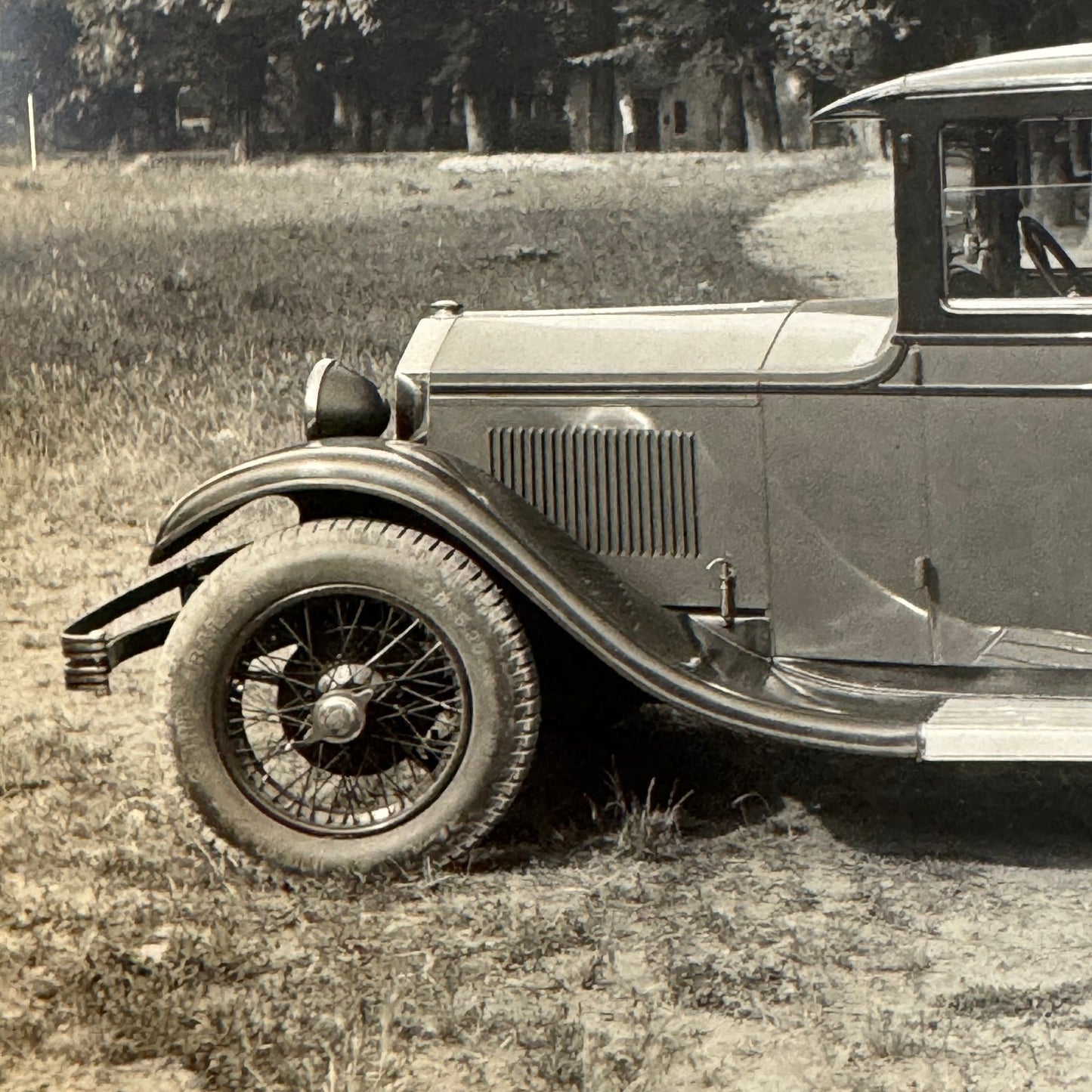Vintage Car Automobile Photo Photograph Lot 2x Ceirano Fabbrica Automobili