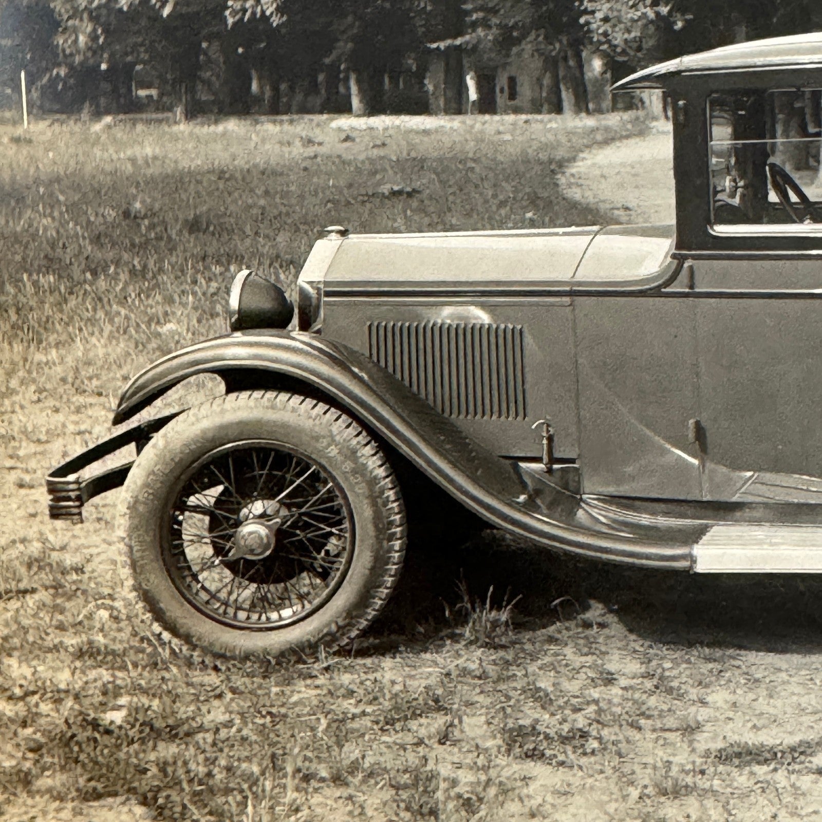 Vintage Car Automobile Photo Photograph Lot 2x Ceirano Fabbrica Automobili