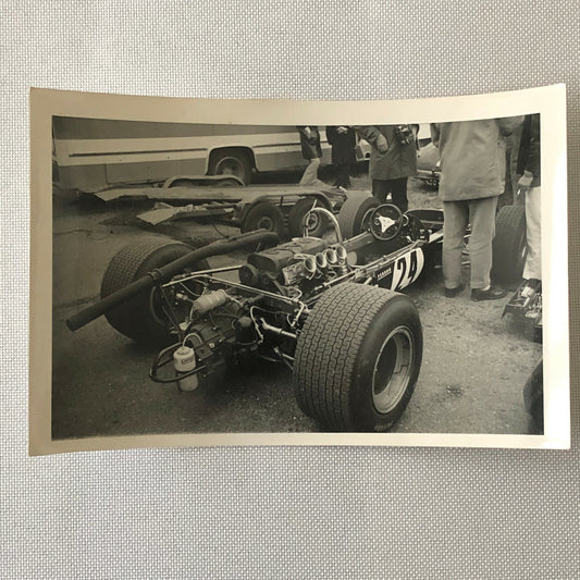 Vintage Grand Prix Racing Car Photo Photograph Print 