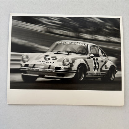 Porsche 911 R Kremer Racing Photo Photograph John Fitzpatrick 1972 Grand Touring