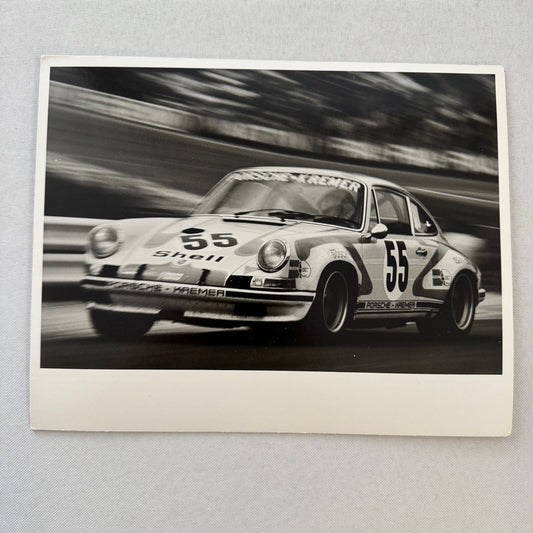 Porsche 911 R Kremer Racing Photo Photograph John Fitzpatrick 1972 Grand Touring
