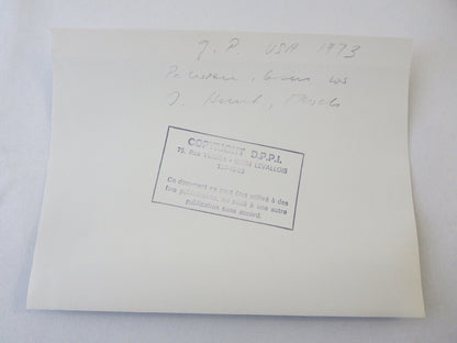 Vintage 1973 US Grand Prix Racing Photograph Photo - Ronnie Peterson James Hunt 