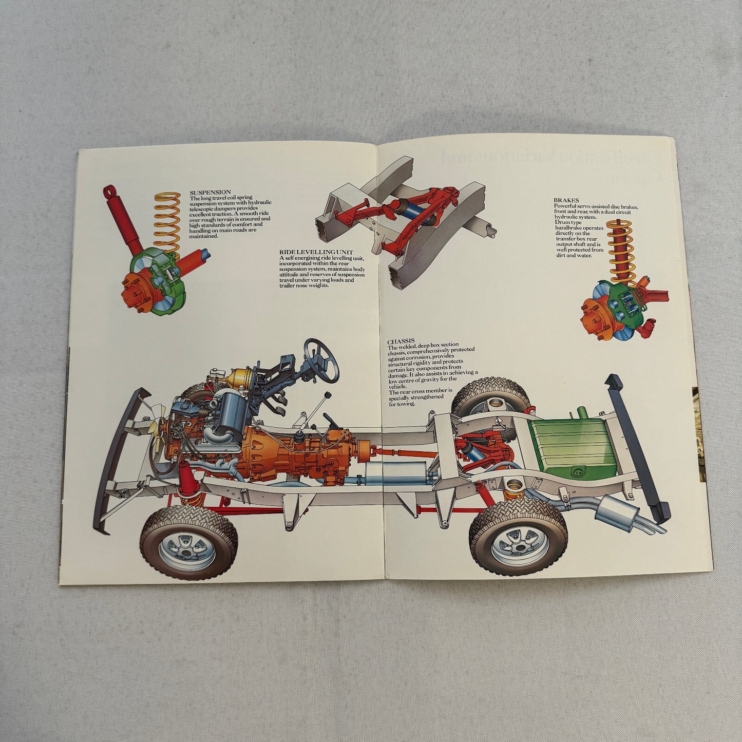 Land Rover Range Rover Sales Brochure Catalog Advertising Vintage UK