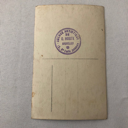 Circus Acrobat Act Postcard Post Card Vintage Les Rijnders