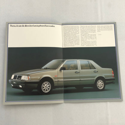 Lancia Thema Car Sales Brochure Catalog German Turbo V6 i.e. Diesel