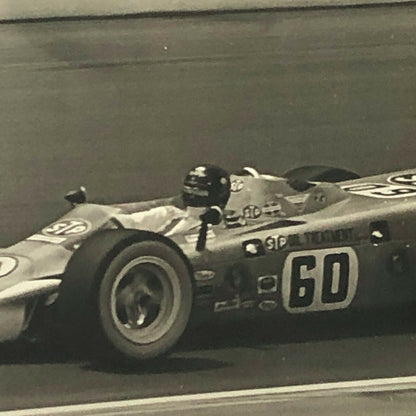Vintage 1968 Indy 500 Joe Leonard STP Racing Car Photo Photograph Indianapolis 