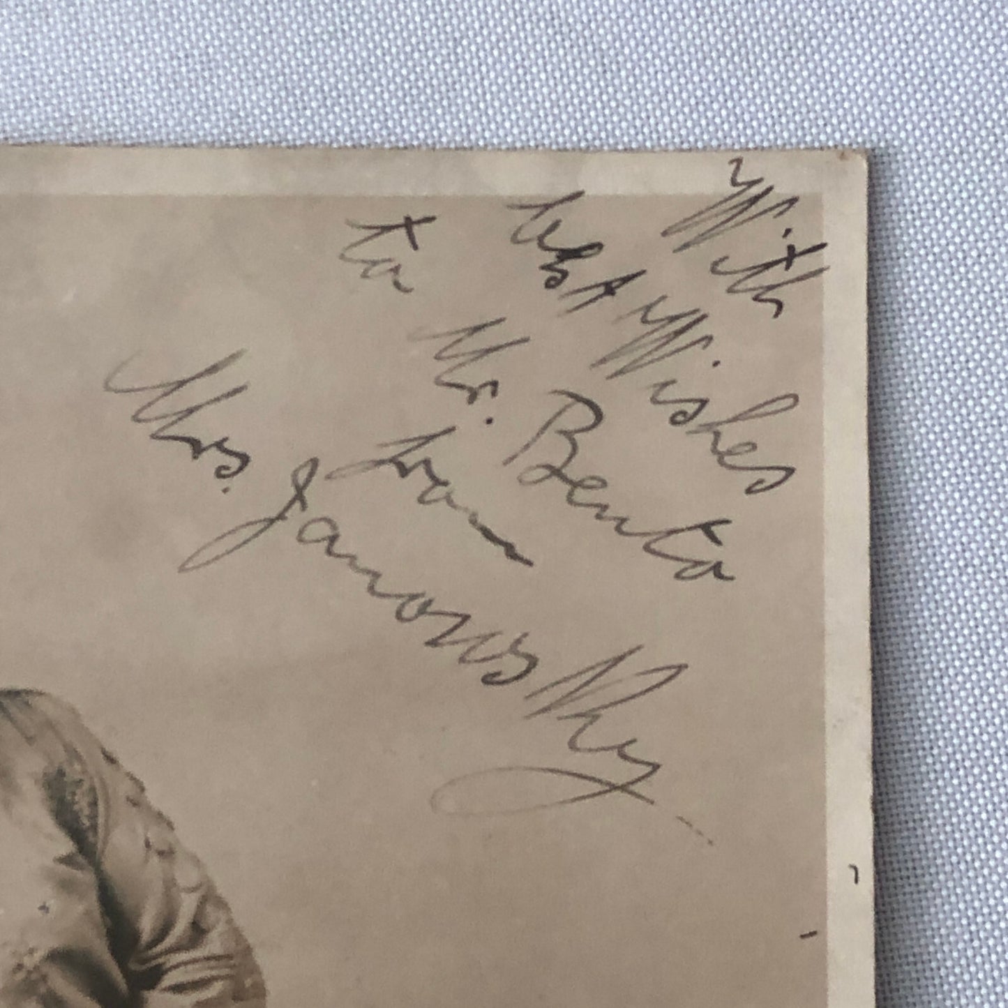 Circus Performer Dancer Acrobat Photo Photograph Print Vintage Signed