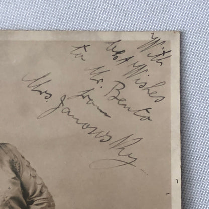 Circus Performer Dancer Acrobat Photo Photograph Print Vintage Signed