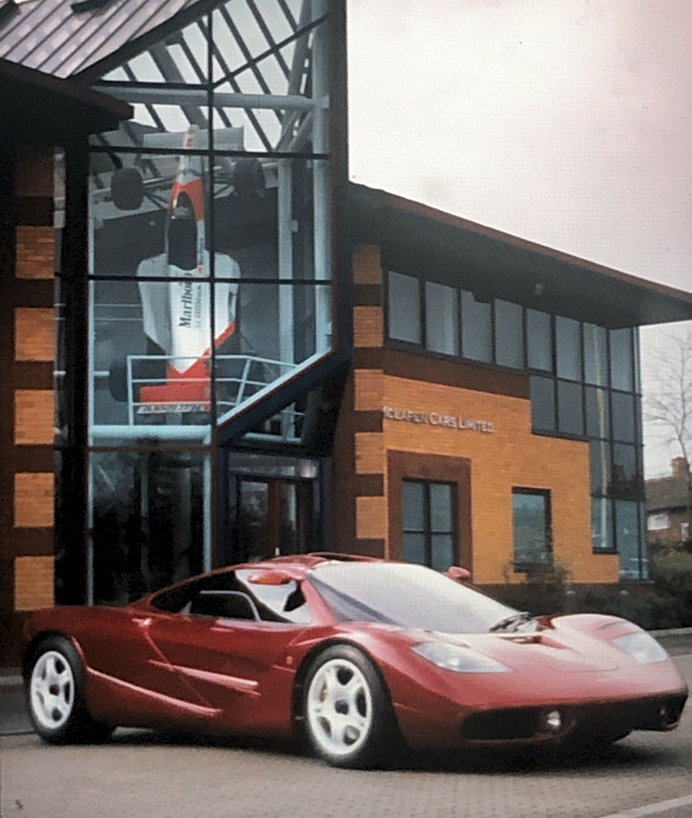 McLaren F1 Supercar 35MM Photo Slide - Photograph Image - 1990s 