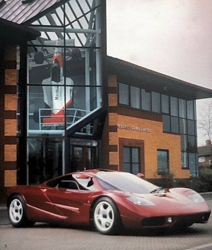 McLaren F1 Supercar 35MM Photo Slide - Photograph Image - 1990s 