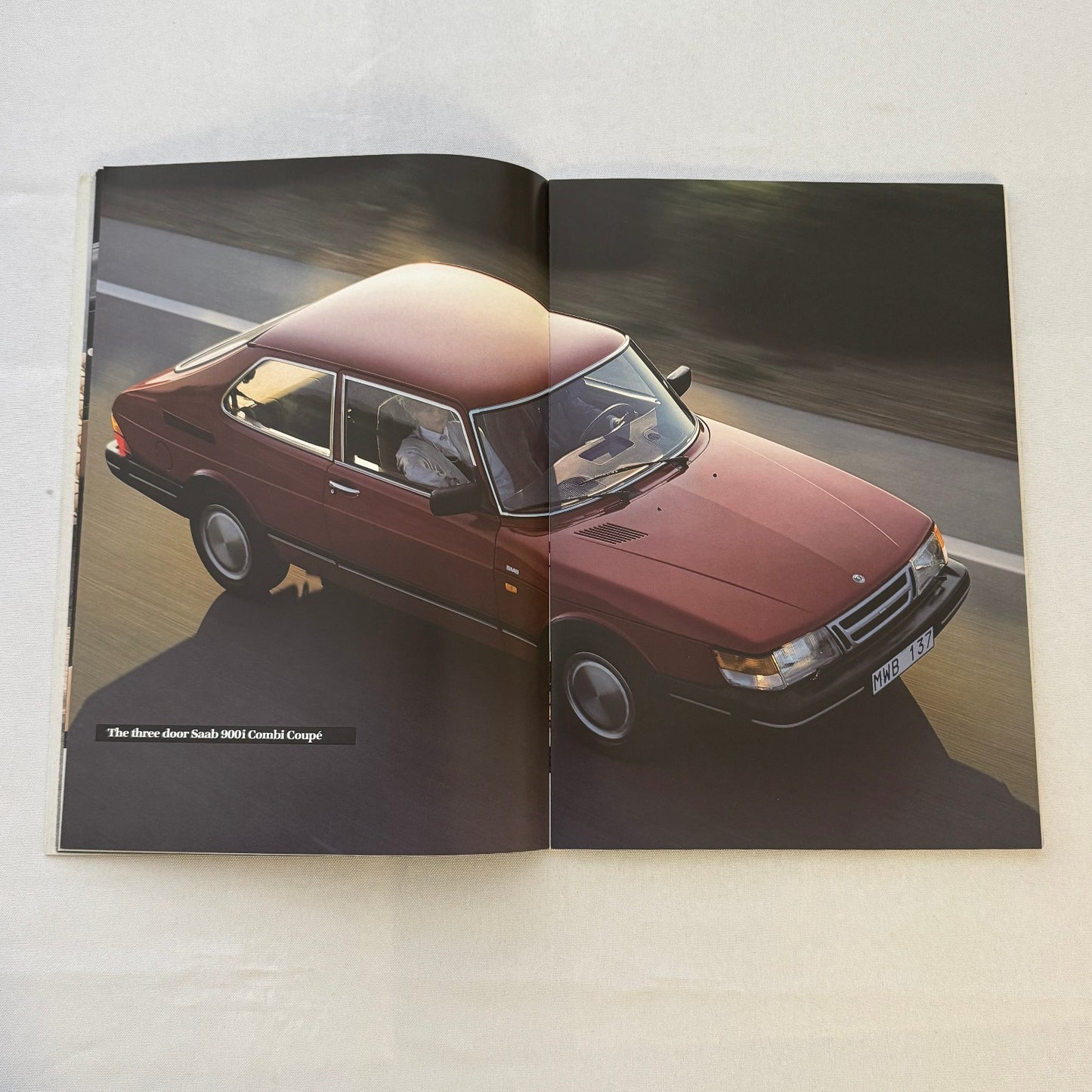 Vintage Saab 900 900i Car Sales Brochure Catalog Saab 1986 1987
