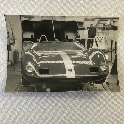Vintage Racing Car Press Photo Photograph Print 