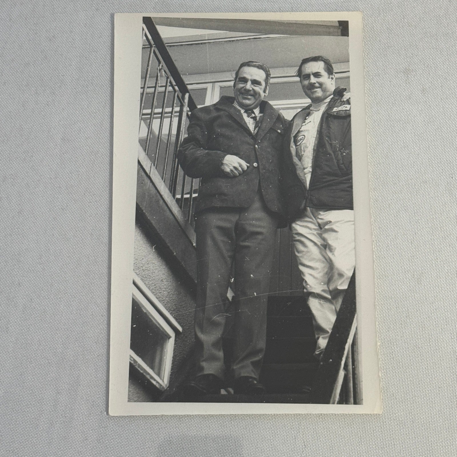 Vintage Racing Photo Photograph John Cooper Jack Brabham Motorsport