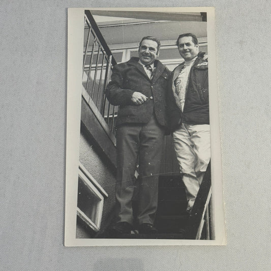 Vintage Racing Photo Photograph John Cooper Jack Brabham Motorsport