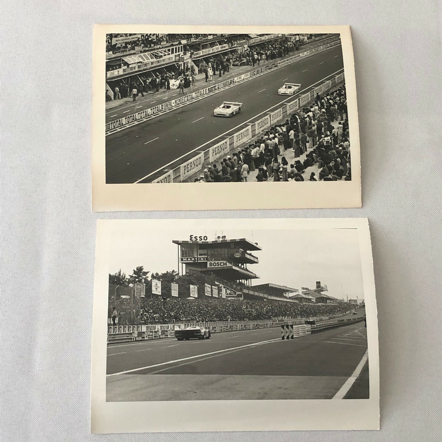 Vintage Racing Photo 1975 Le Mans 24 Hours Cars Photograph Lot of 11