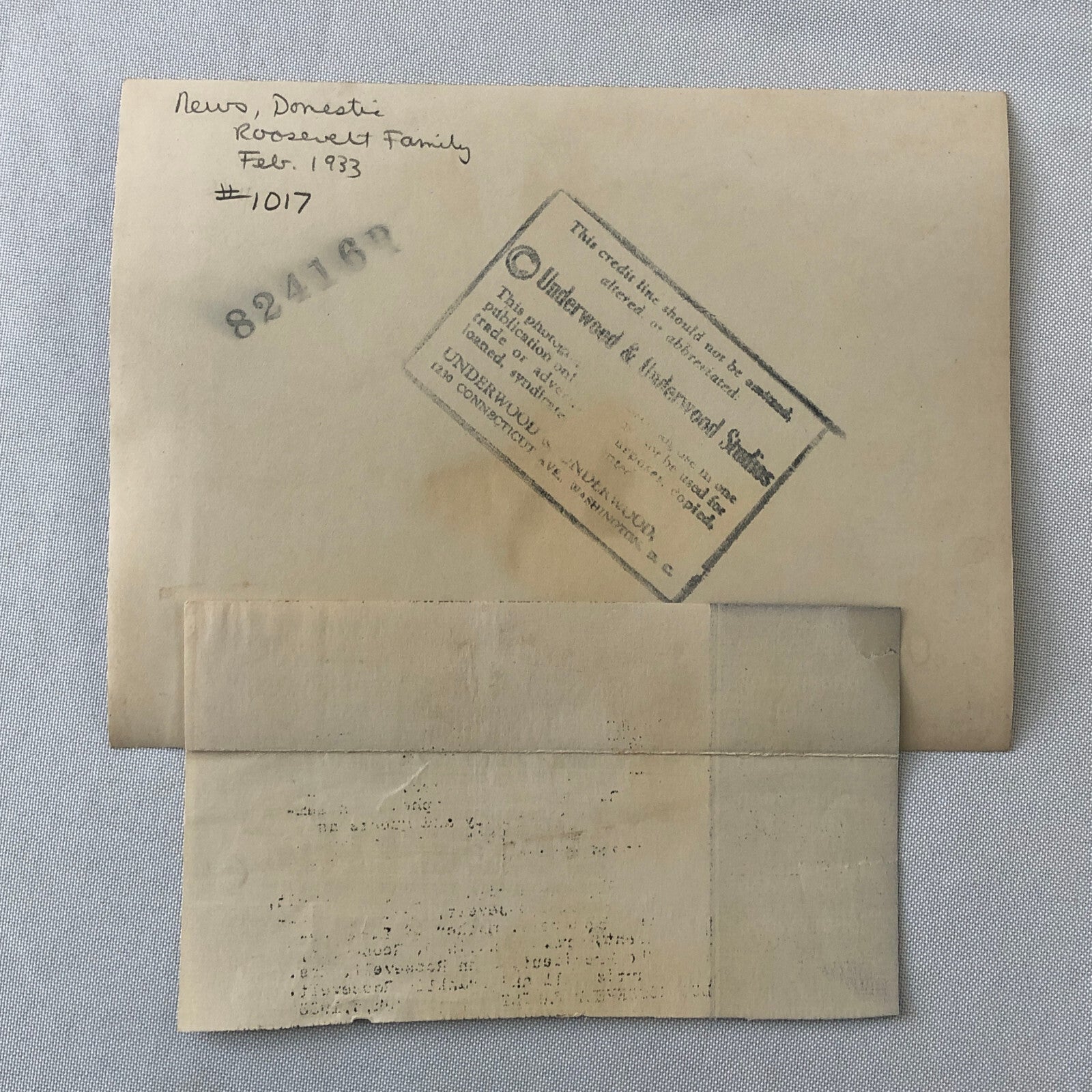 Press Photo Photograph President Franklin Roosevelt Eleanore Roosevelt Family