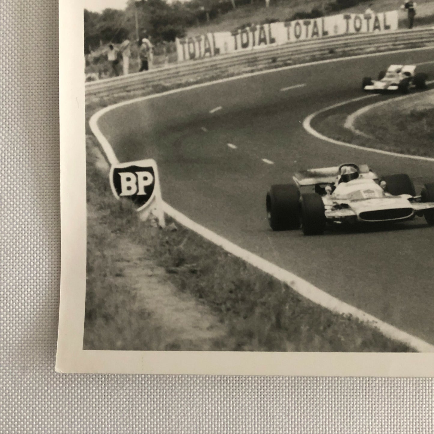 Vintage Grand Prix Racing Car Driver Photo Photograph Print 
