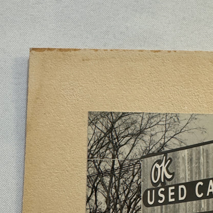 1951 Chevrolet Used Car Dealership Building Vintage Photo Photograph