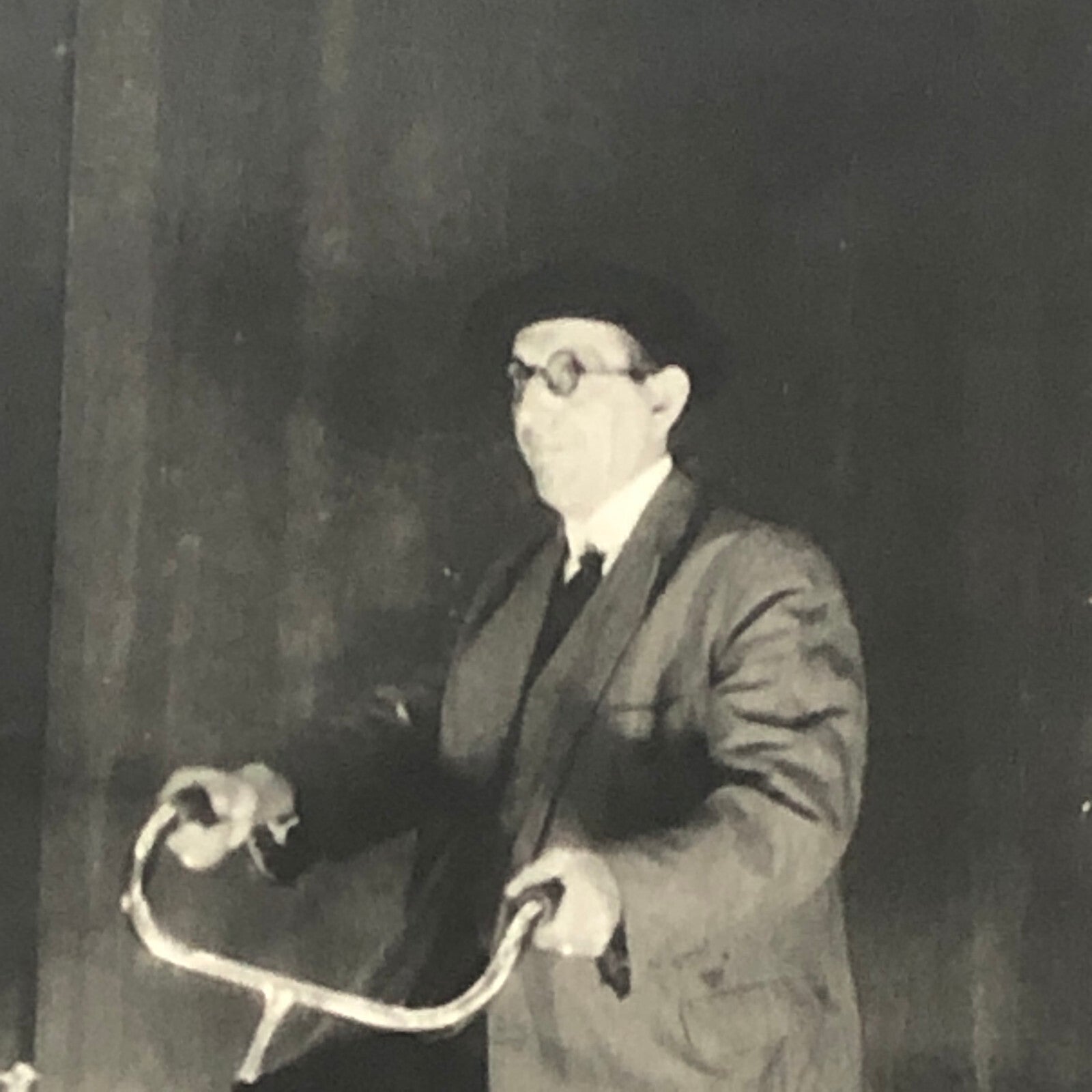 Circus Bicycle Performer Vintage Photo Photograph European Signed ?