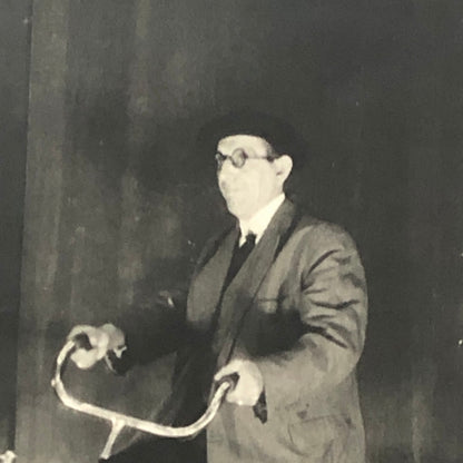 Circus Bicycle Performer Vintage Photo Photograph European Signed ?