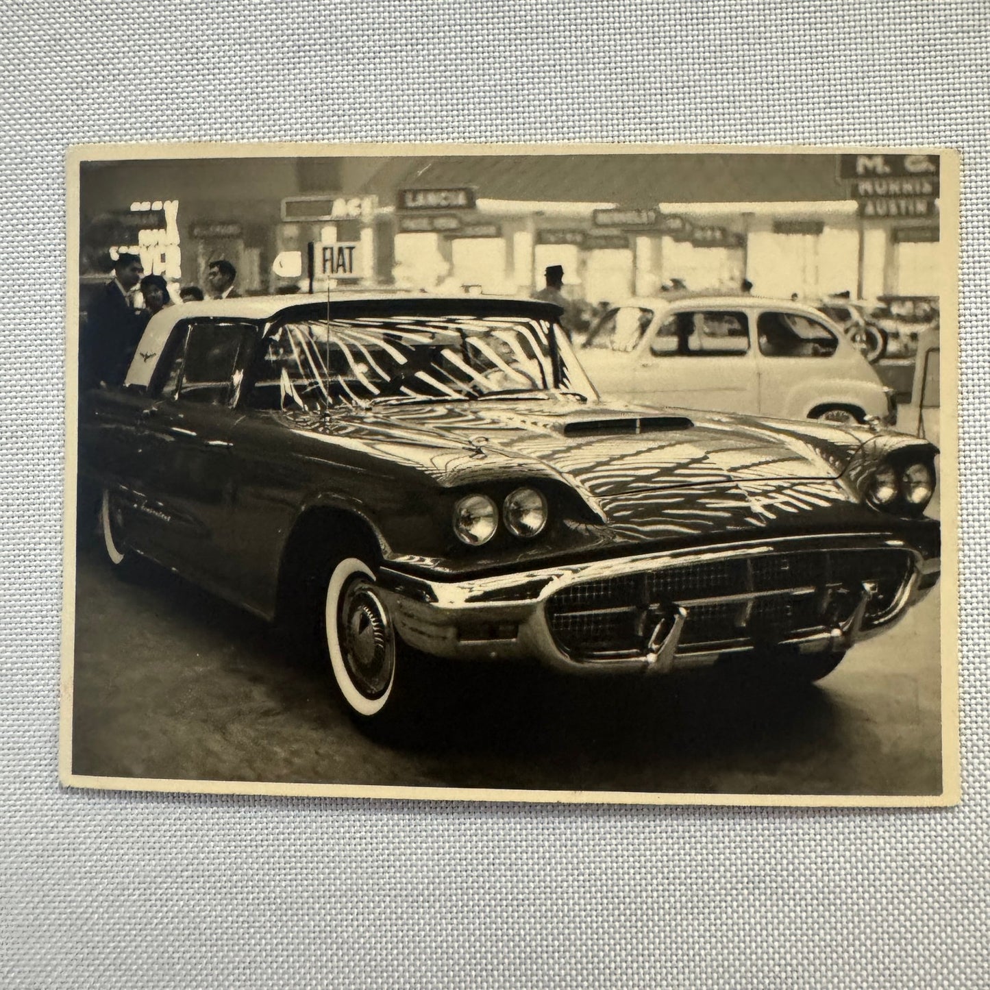 1960 Ford Thunderbird Car Automobile at Auto Show European