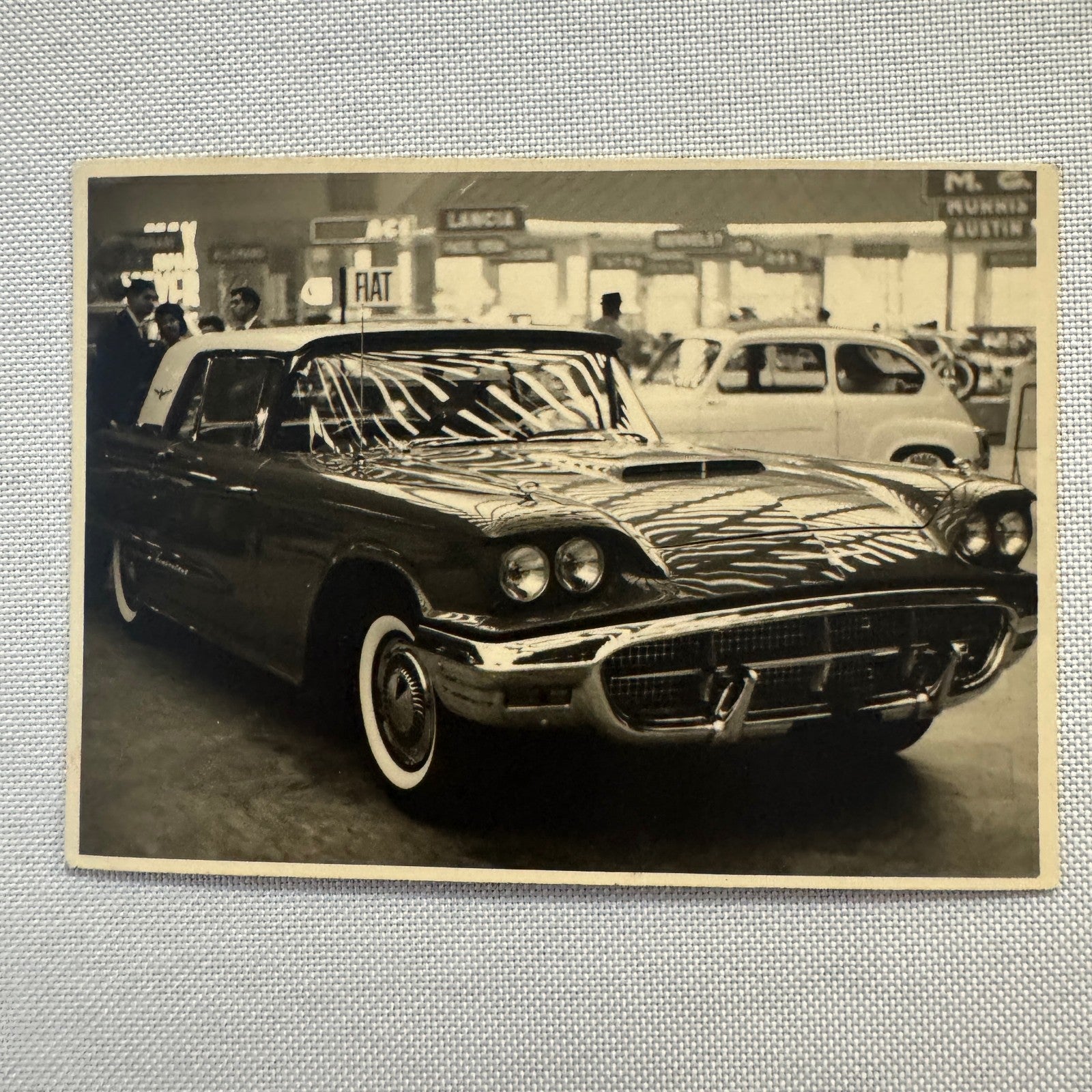 1960 Ford Thunderbird Car Automobile at Auto Show European