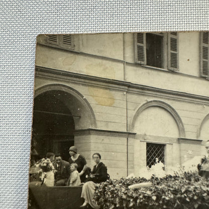 Vintage Postcard Real Photo Postcard RPPC Post Card Early Automobile Parade Car